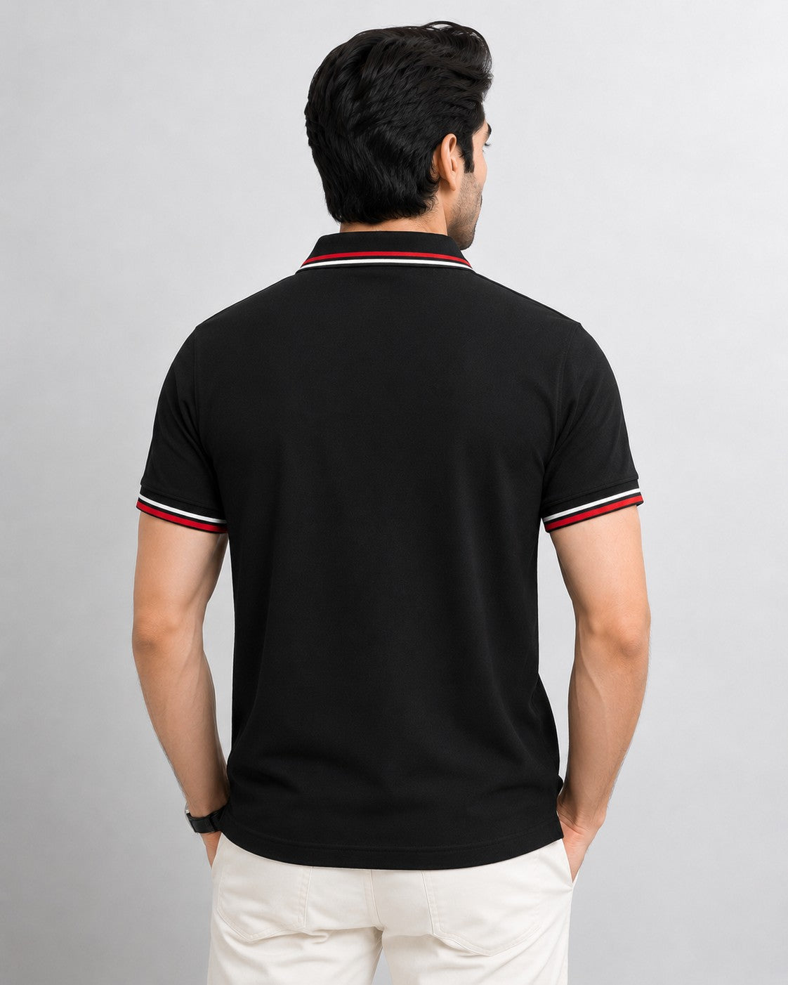 Black Polo T-Shirt