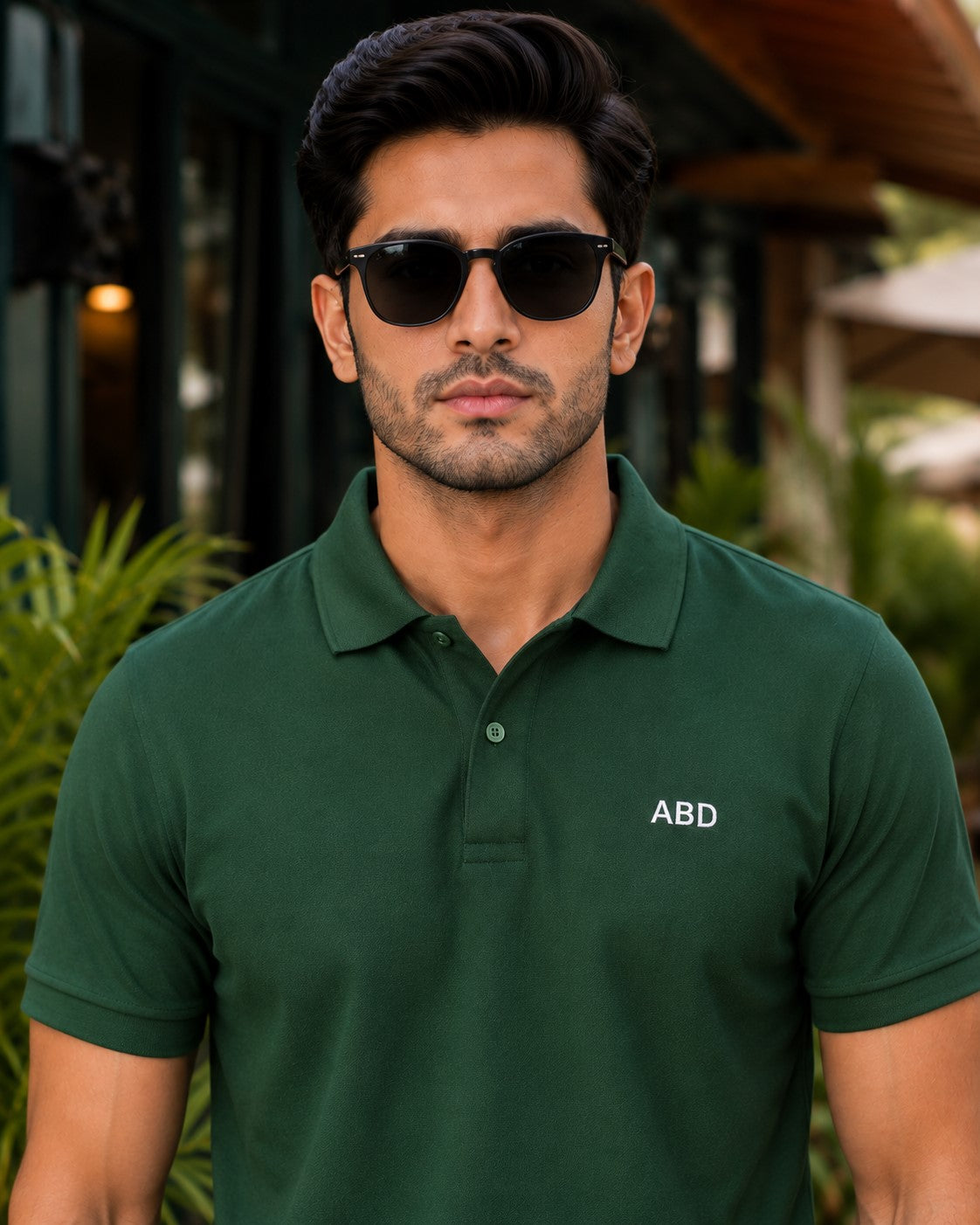 Bottle Green Polo T-Shirt