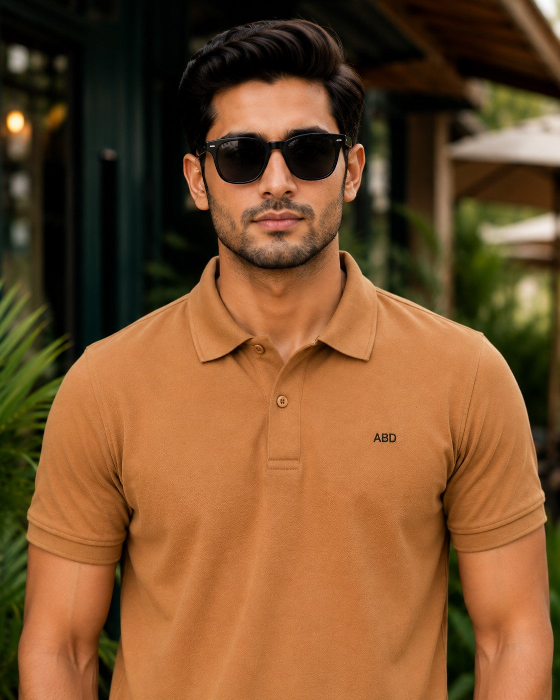 Camel Polo T-Shirt