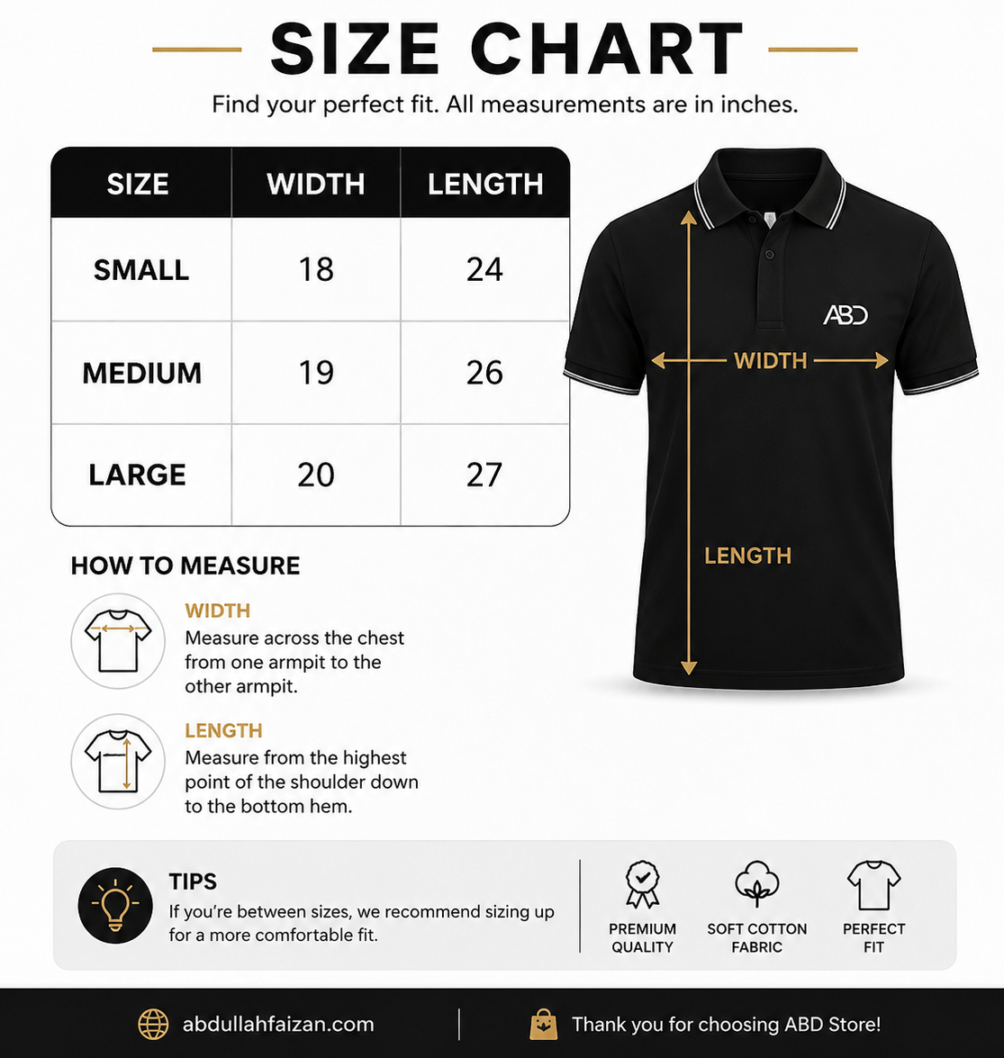 Navy Blue Polo T-Shirt