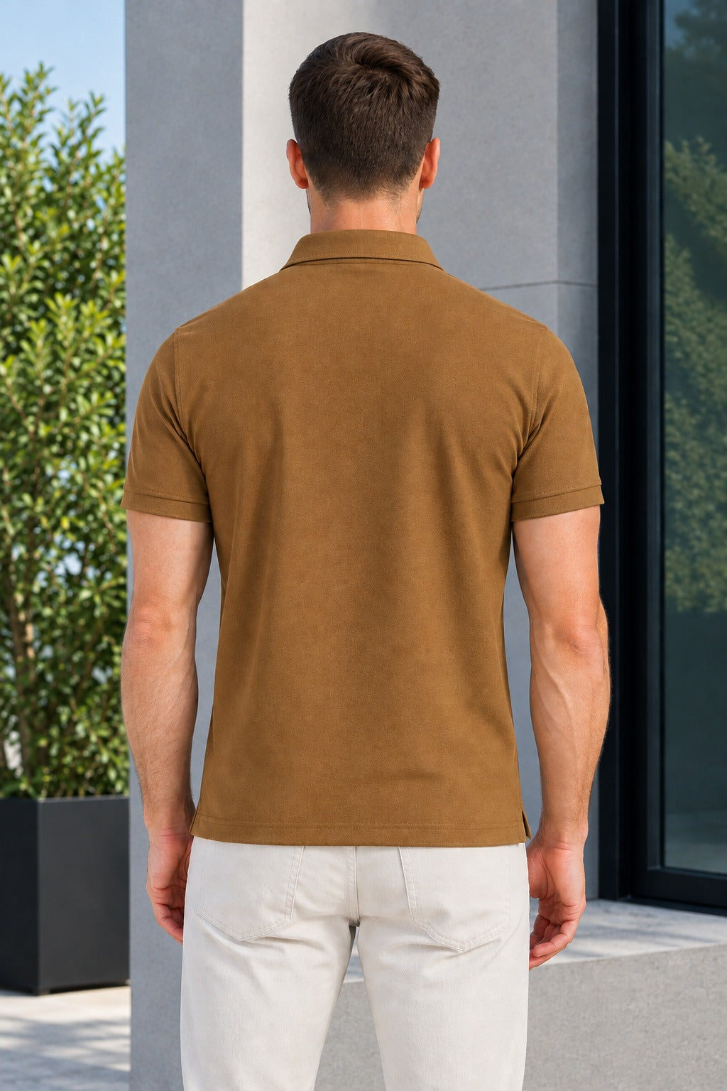 Camel Polo T-Shirt