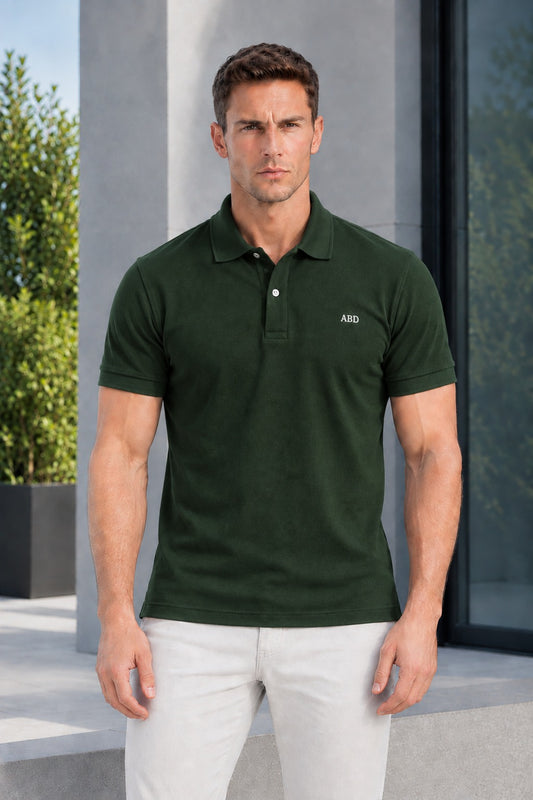 Olive Green Polo T-Shirt