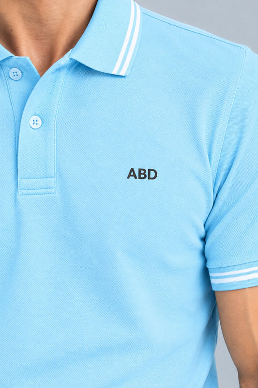Sky Blue Polo T-Shirt