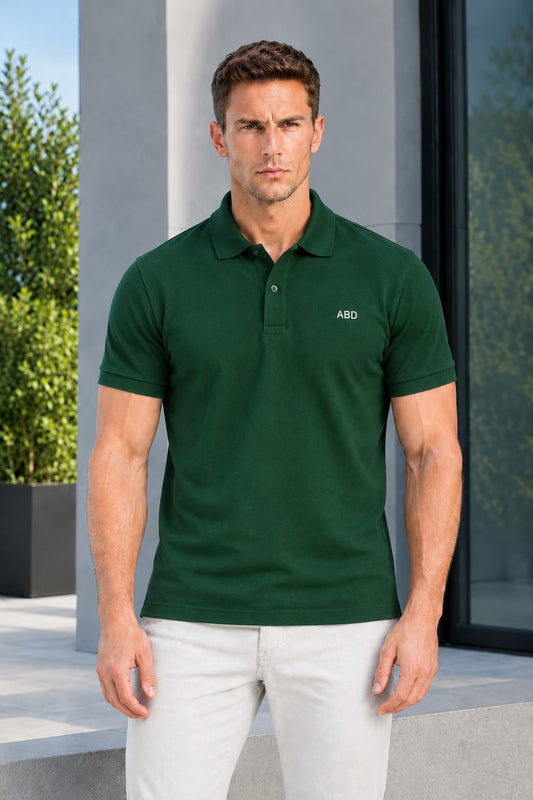Bottle Green Polo T-Shirt