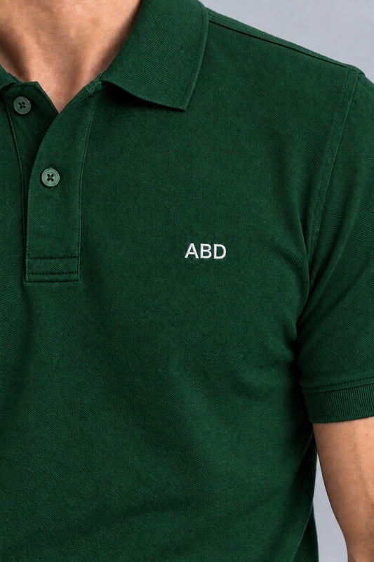 Bottle Green Polo T-Shirt